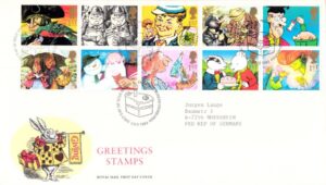 FDC UK Postage Stamps