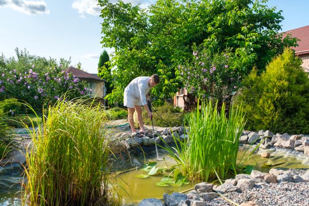 Caring Home Garden Pond