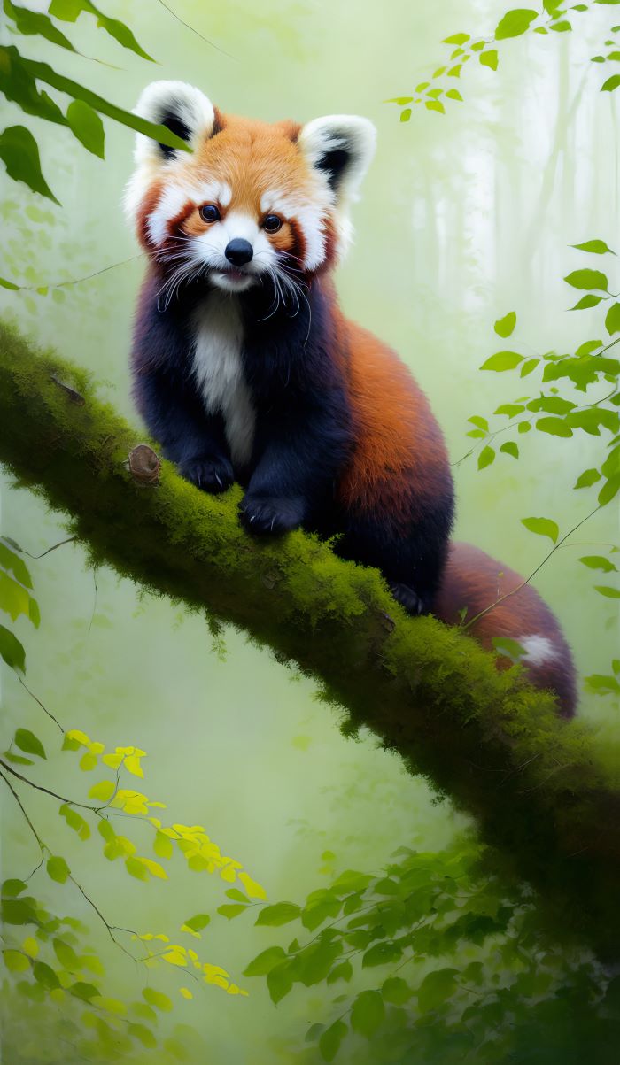 Red Panda an Endangered Species